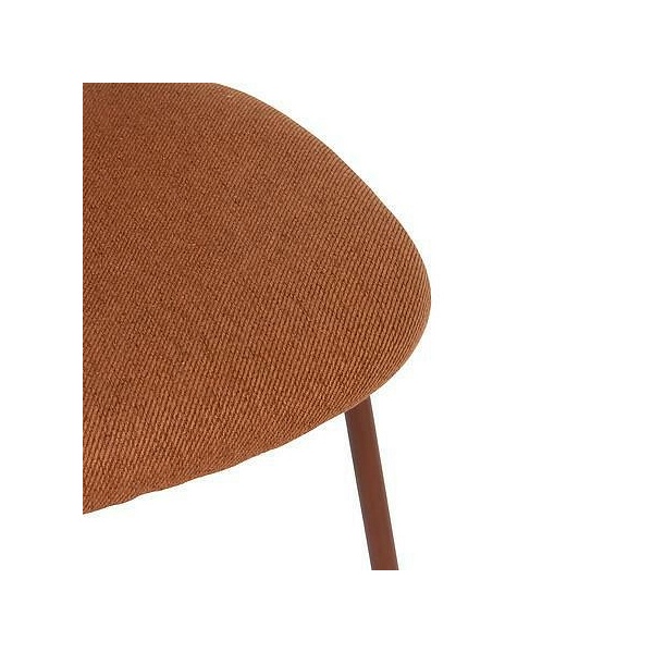 Krzesło Camili pomarańczowe - Nordivo