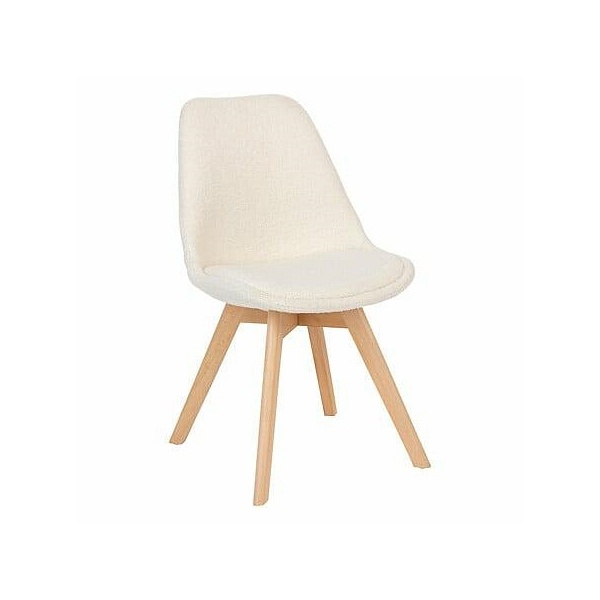 Krzesło Baya boucle białe - Nordivo