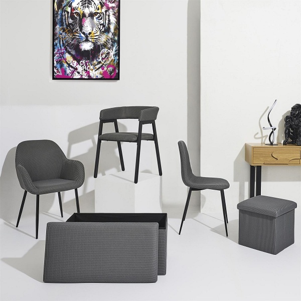 Krzesło Craft szare - Intesi