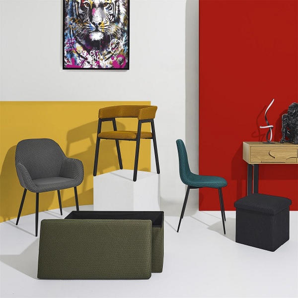 Krzesło Pori turkusowe - Intesi