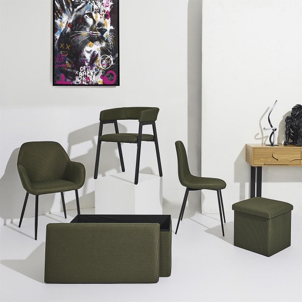 Krzesło Pori zielone khaki - Intesi