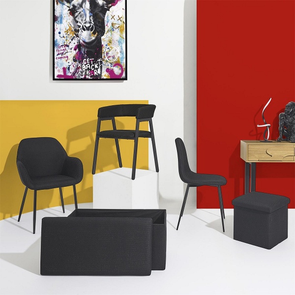 Krzesło Lavia czarne - Intesi