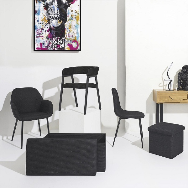 Krzesło Lavia czarne - Intesi