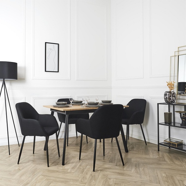 Krzesło Lavia czarne - Intesi