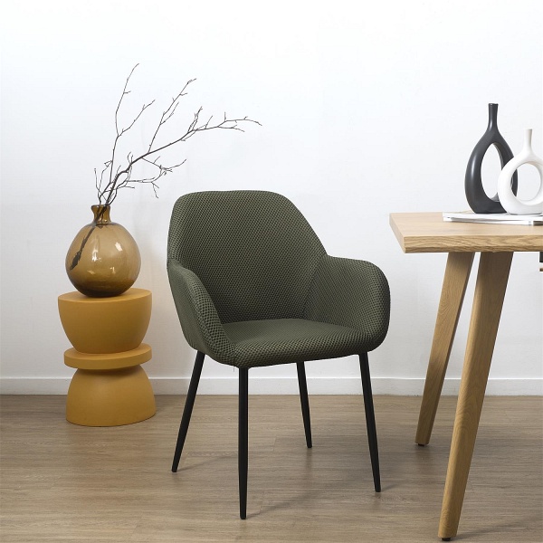 Krzesło Lavia zielone khaki - Intesi