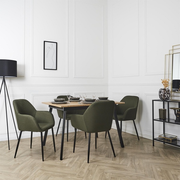 Krzesło Lavia zielone khaki - Intesi