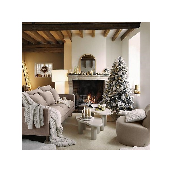 Fotel niski Leone beżowy - Nordivo