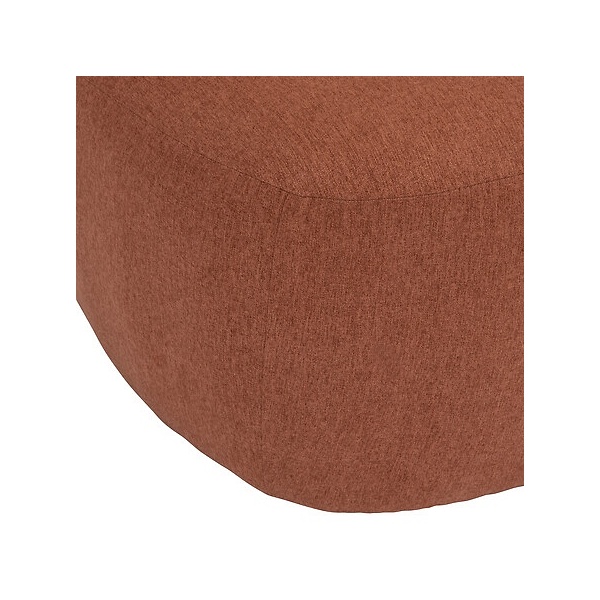 Fotel niski Leone terrakotta - Nordivo