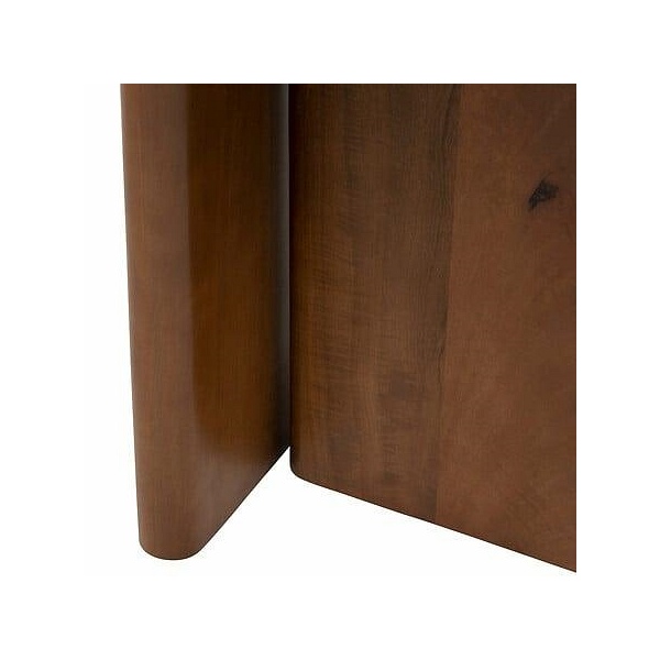 Stolik Nanda mango/marmur biały - Nordivo