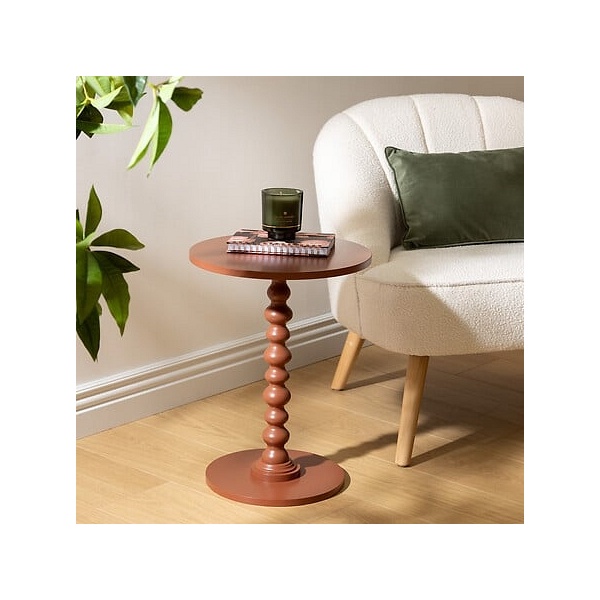 Stolik Alix terrakotta 38cm - Nordivo