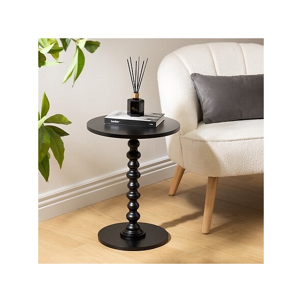 Stolik Alix czarny 38cm - Nordivo
