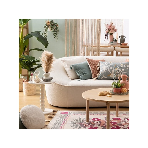 Stolik Alix kremowy 38cm - Nordivo