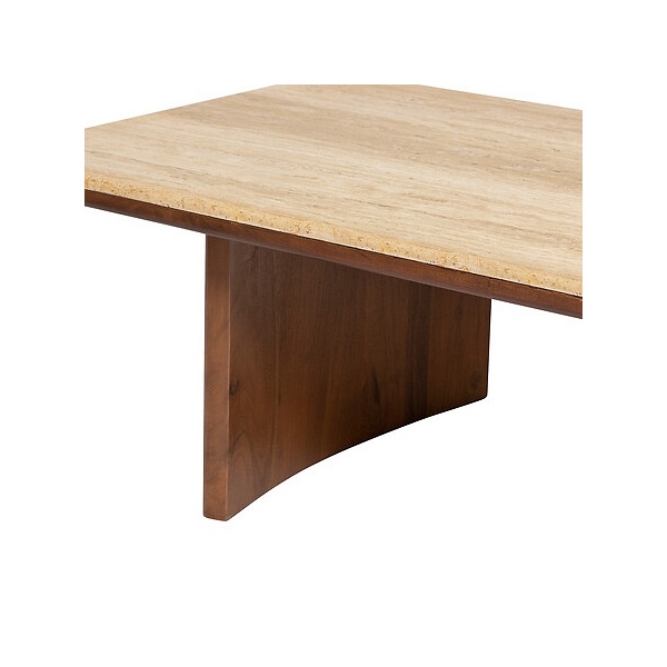 Stolik kawowy Jivan trawertyn - Nordivo