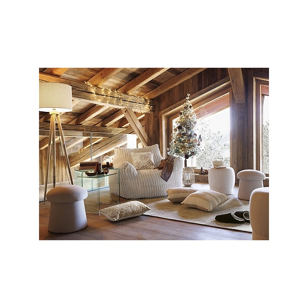 Zestaw 2 stolików Lenia szkło transparentne - Nordivo