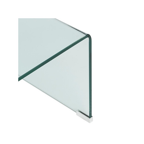 Stolik kawowy Lenia szkło transparentne - Nordivo