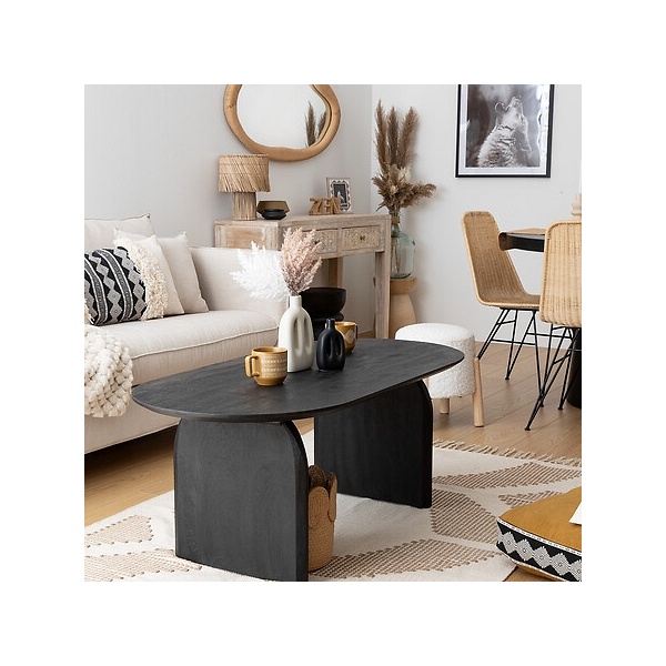 Stolik kawowy Isana czarny - Nordivo