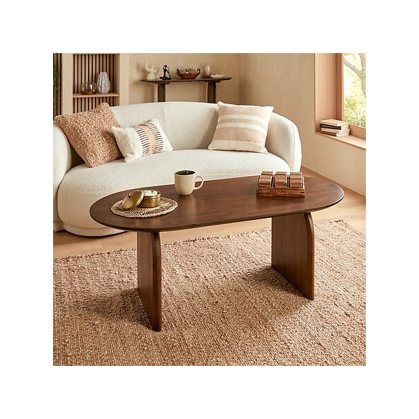 Stolik kawowy Isana brązowy - Nordivo