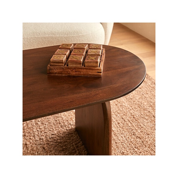 Stolik kawowy Isana brązowy - Nordivo