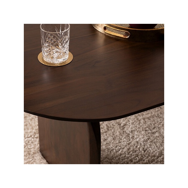 Stolik kawowy Isana brązowy - Nordivo