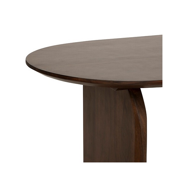 Stół Isana 100/180cm brązowy - Nordivo