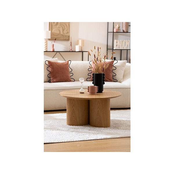 Stolik kawowy Aliona naturalny - Nordivo