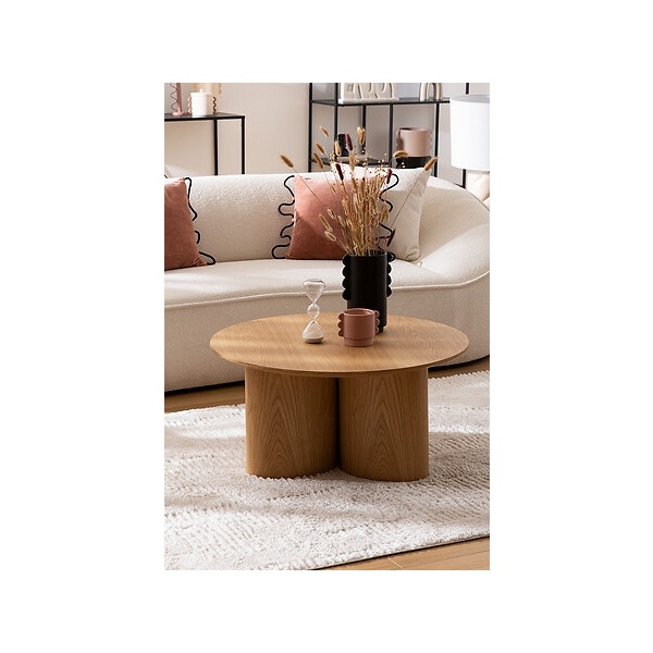 Stolik kawowy Aliona naturalny - Nordivo