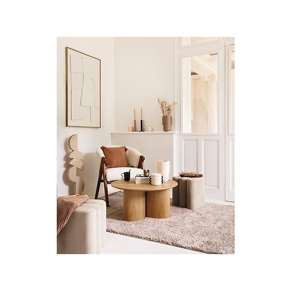 Stolik kawowy Aliona naturalny - Nordivo