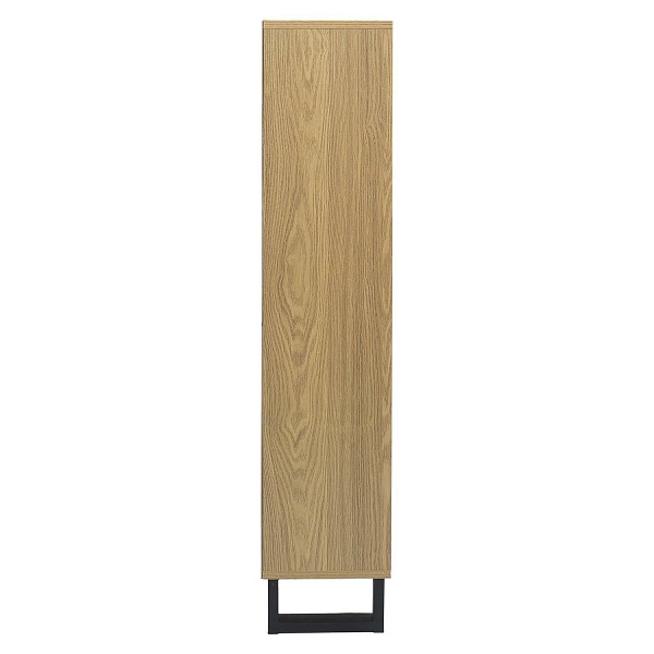 Szafka na buty Calypso dąb/czarna - Intesi