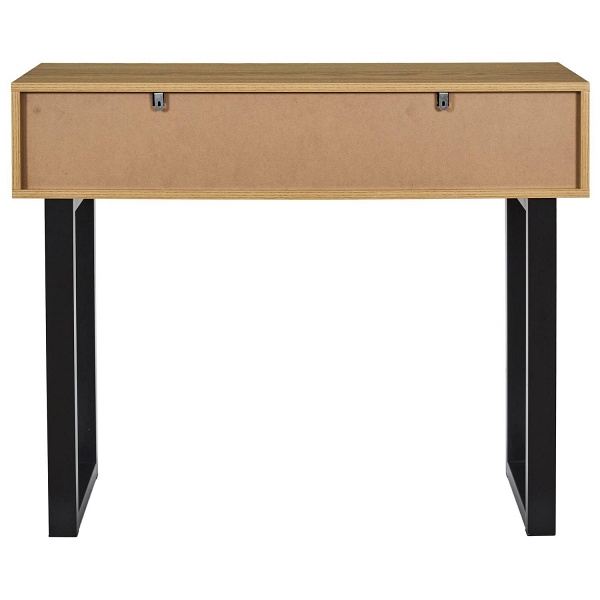 Konsola Calypso dąb/ czarna - Intesi