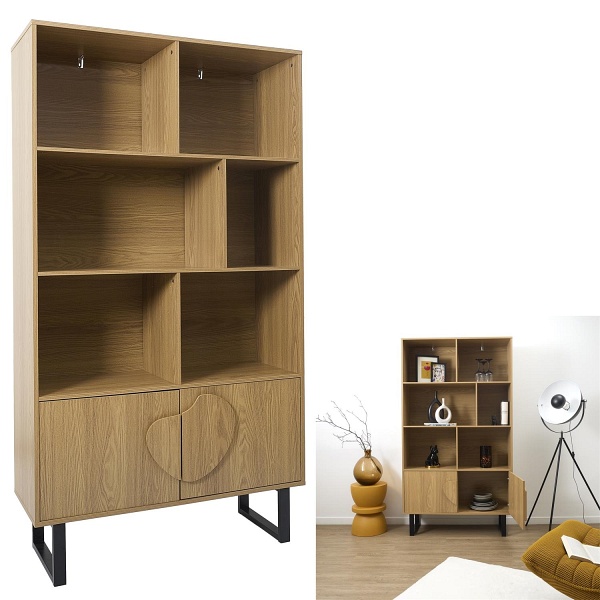 Regał na książki Calypso - Intesi