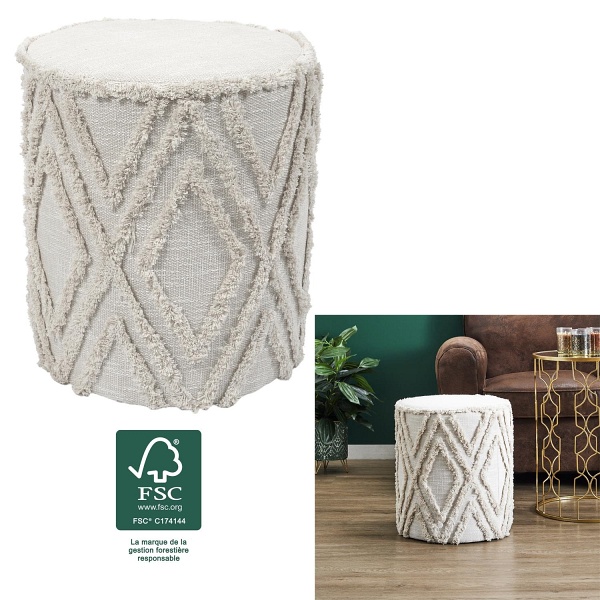 Pufa Mirage beżowa - Intesi