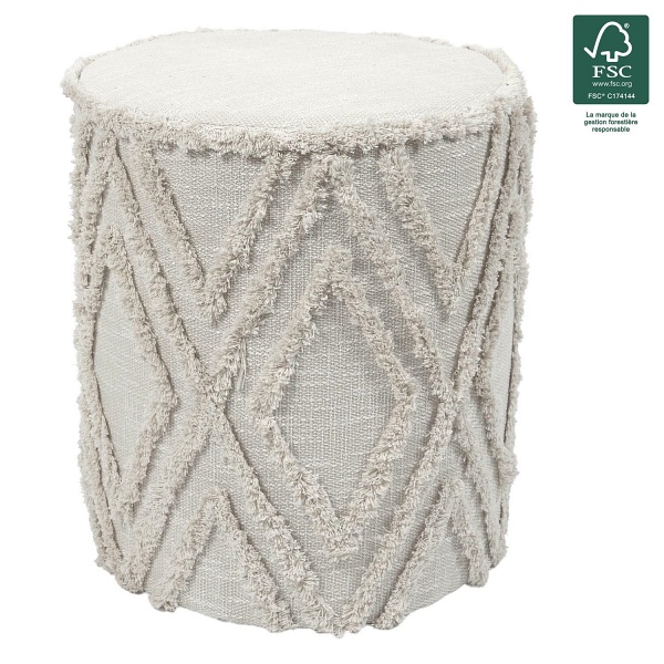 Pufa Mirage beżowa - Intesi