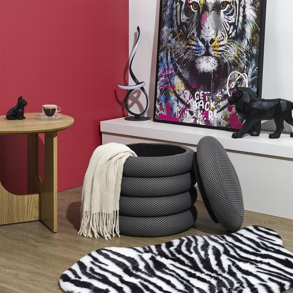 Pufa Atom szara - Intesi