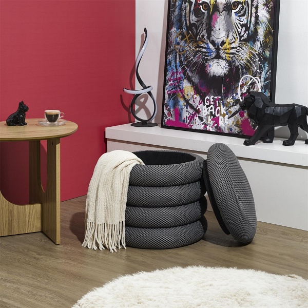 Pufa Atom szara - Intesi