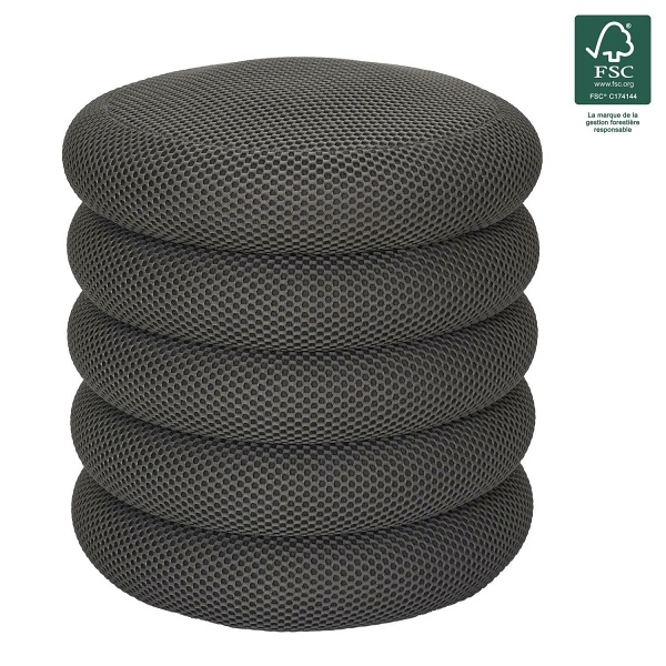 Pufa Atom szara - Intesi