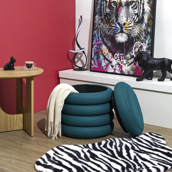 Pufa Atom turkusowa - Intesi