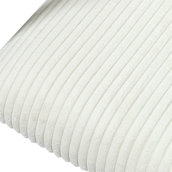 Krzesło Scott białe/czarne sztruks - Intesi