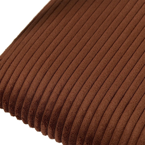 Krzesło Scott teracotta/czarne sztruks - Intesi