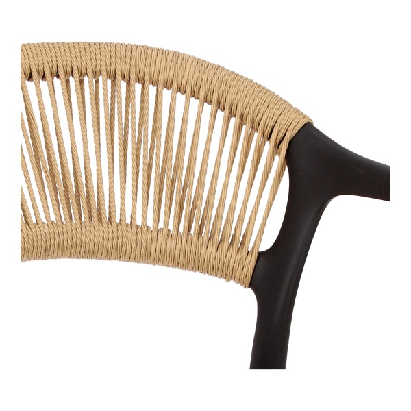 Krzesło Osma czarne - Intesi