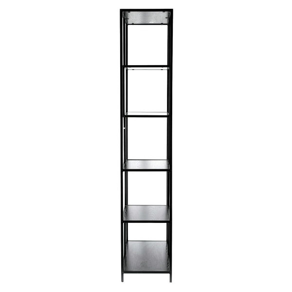 Regał Seaford II czarny - ACTONA