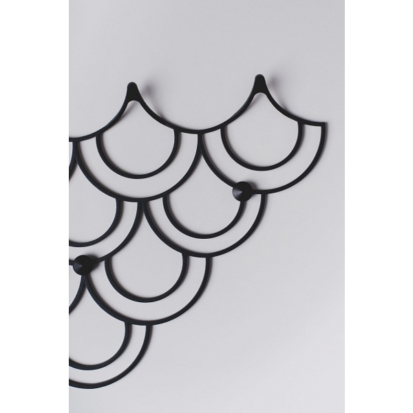 Wieszak Husk S Black - POLYHEDRA