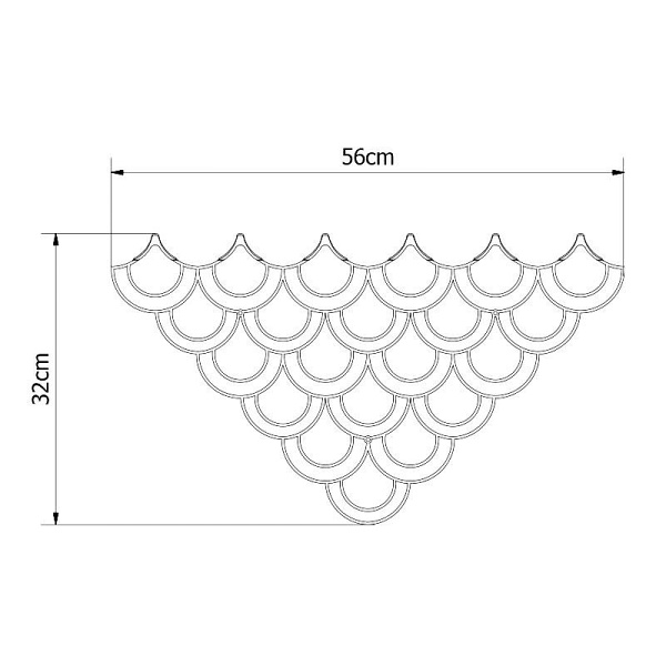 Wieszak Husk M White - POLYHEDRA