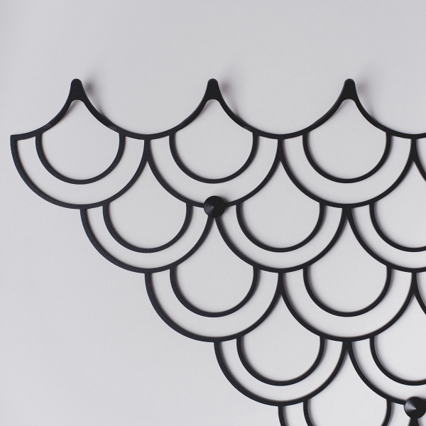 Wieszak Husk M Black - POLYHEDRA