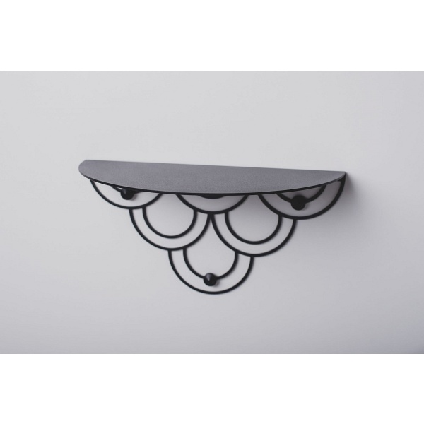 Półka Husk / PS Black - POLYHEDRA