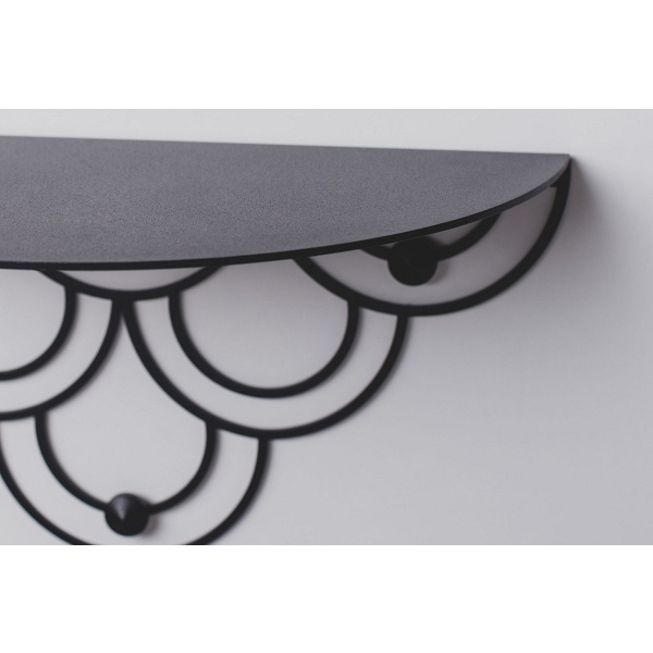 Półka Husk / PS Black - POLYHEDRA