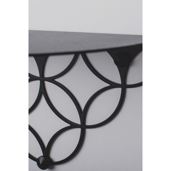 Półka Holo / PS Black - POLYHEDRA