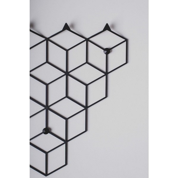 Wieszak Stiga S Black - POLYHEDRA