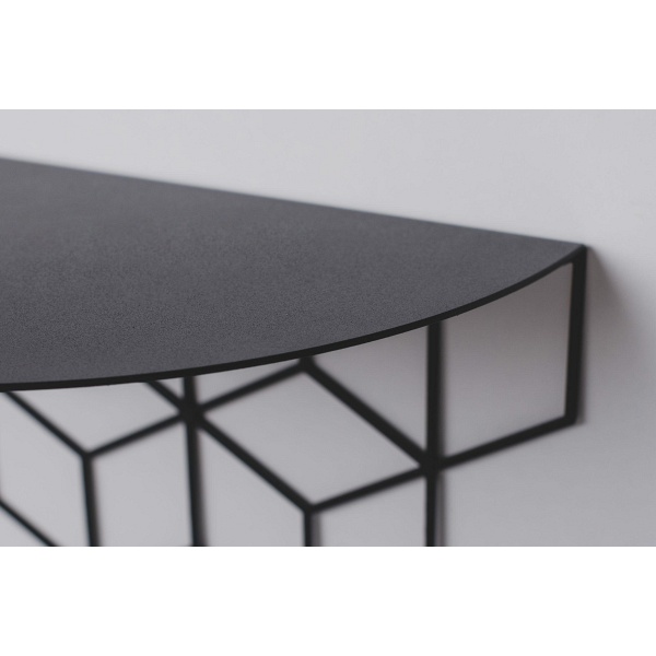 Półka Stiga / PS Black - POLYHEDRA