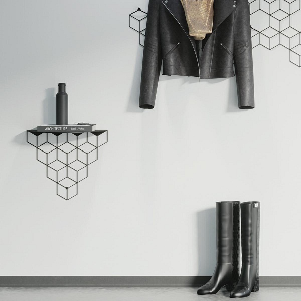 Półka Stiga / PM Black - POLYHEDRA