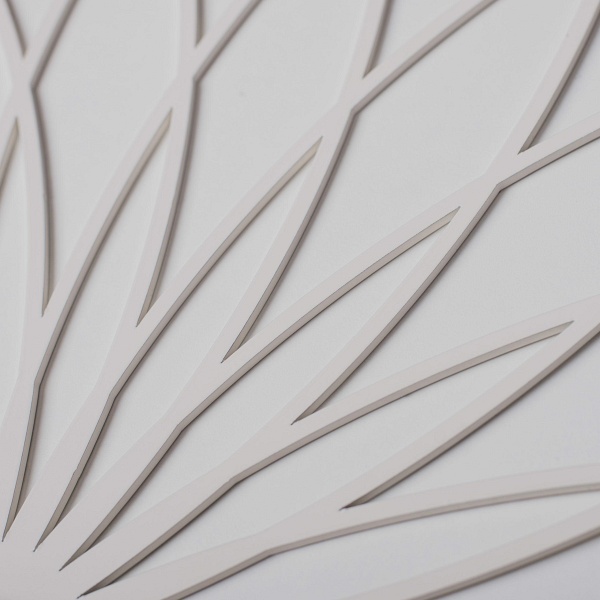 Wieszak Lotos / L White - POLYHEDRA